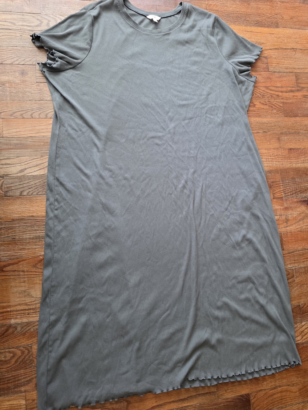 Terra & Sky Olive Green Maxi Dress